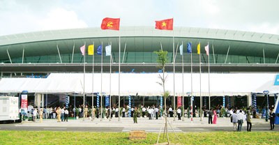 Front elevation of Phu Quoc International Airport Front elevation of Phu Quoc International Airport